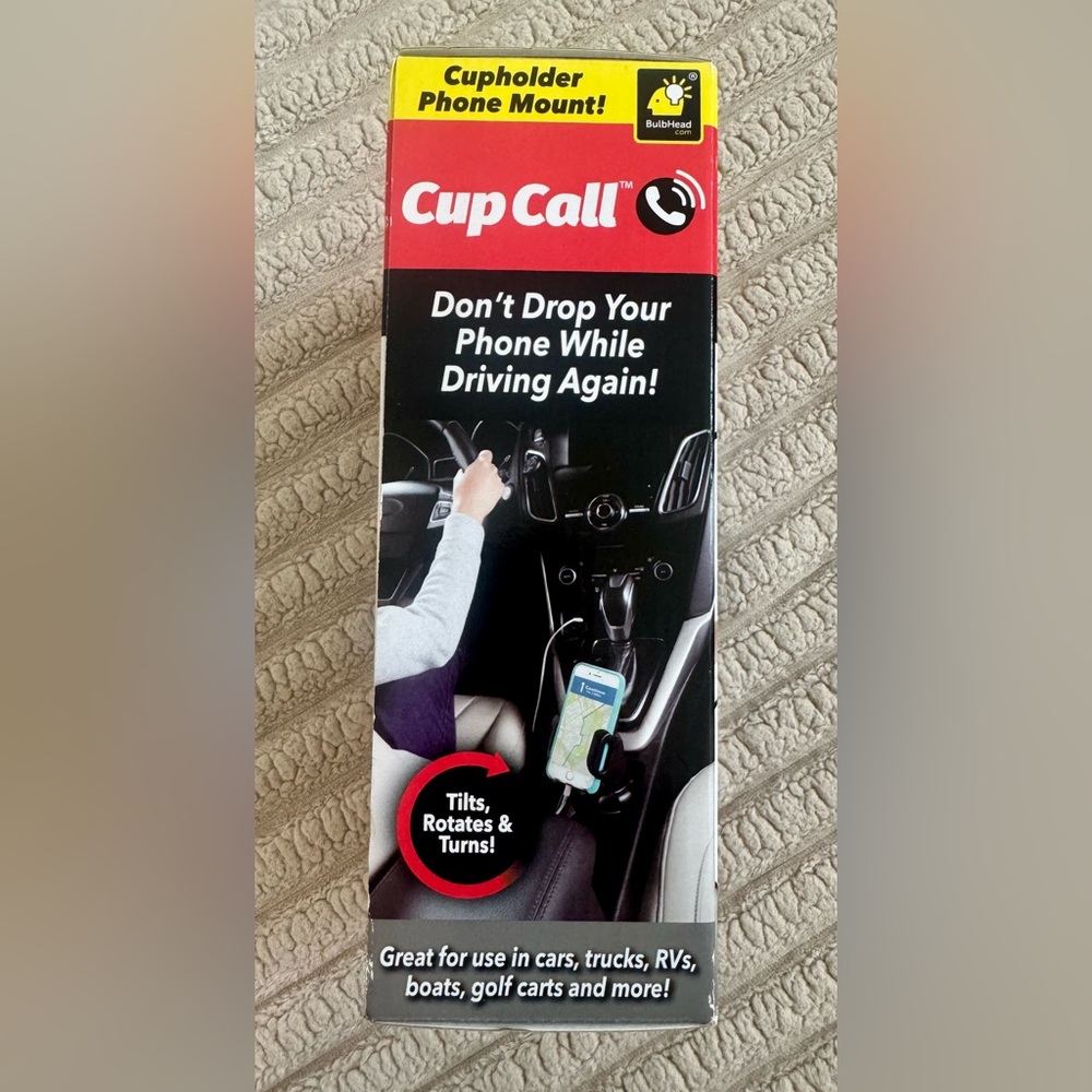 New BulbHead Cup Call Cell Phone Holder - Picture 4 of 4